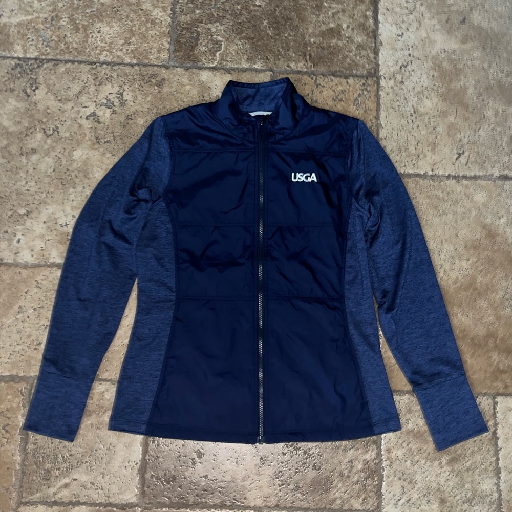 USGA cutter and buck nice full zip jacket size M